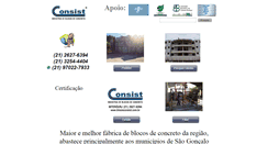 Desktop Screenshot of blocosconsist.com.br